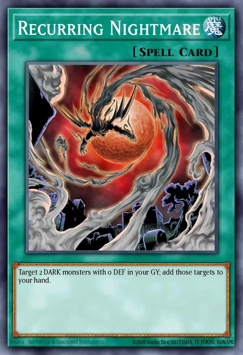 Recurring Nightmare trading card