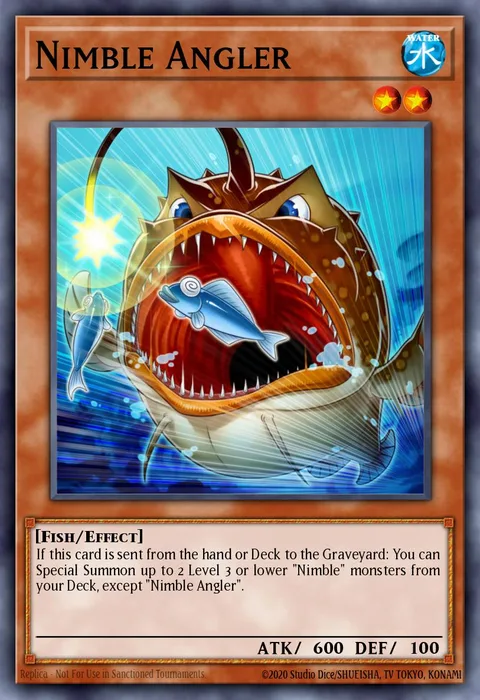 Nimble Angler trading card