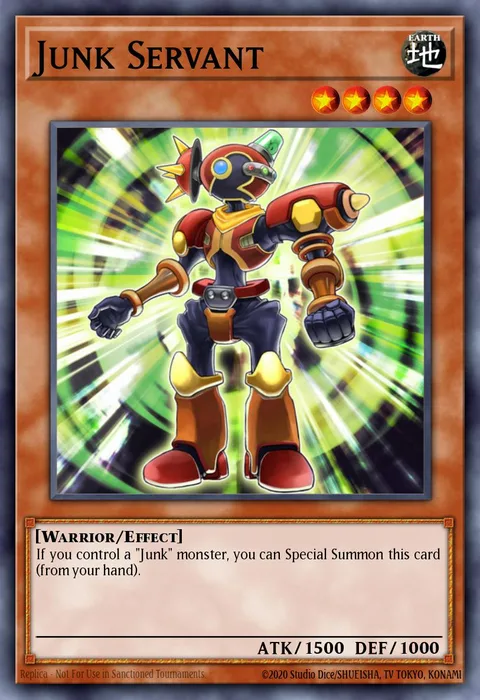 Junk Servant trading card