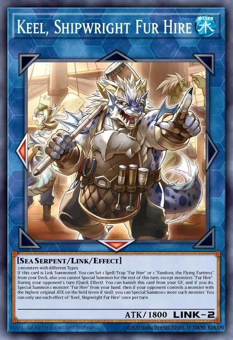Keel, Shipwright Fur Hire trading card