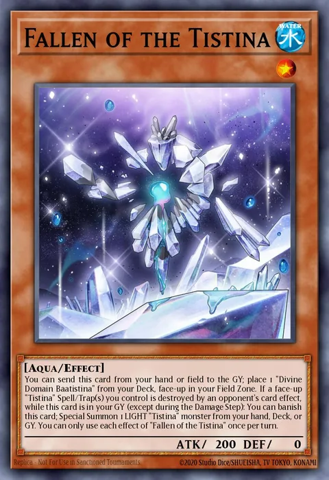 Fallen of the Tistina trading card