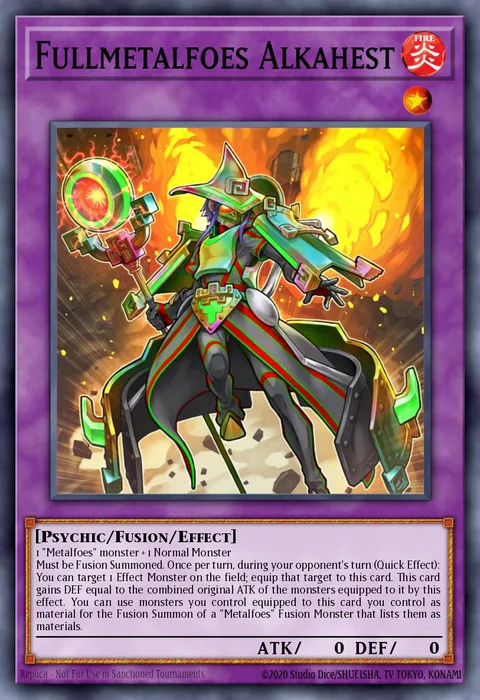 Fullmetalfoes Alkahest trading card