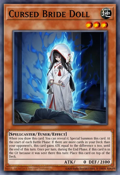 Cursed Bride Doll trading card