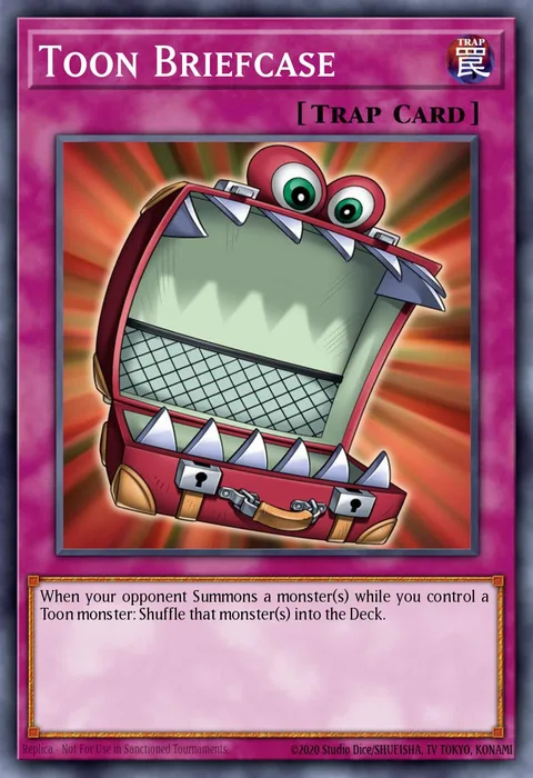 Toon Briefcase trading card