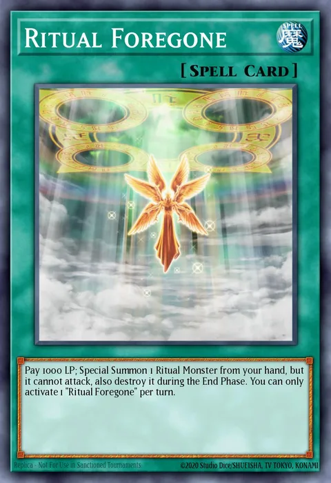 Ritual Foregone trading card
