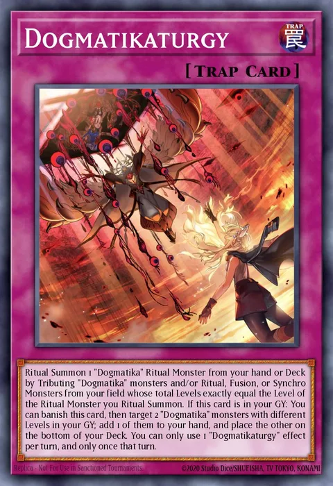 Dogmatikaturgy trading card