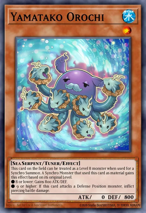 Yamatako Orochi trading card