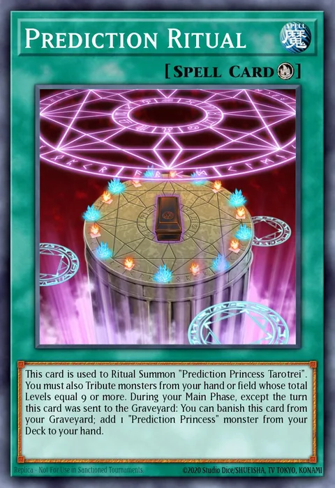 Prediction Ritual trading card