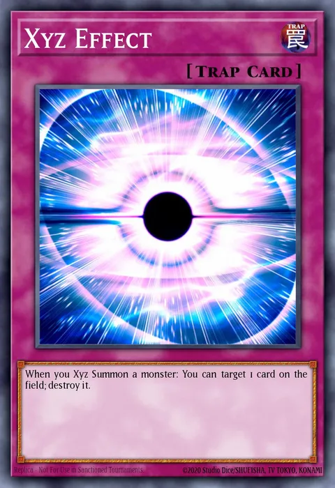 Xyz Effect trading card