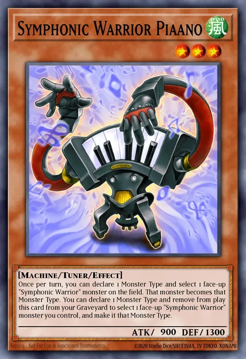Symphonic Warrior Piaano trading card