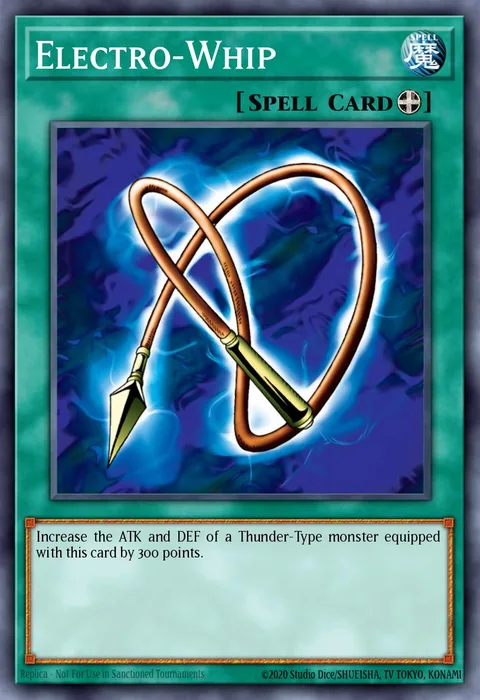 Electro-Whip trading card