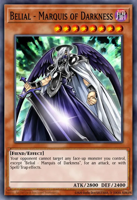 Belial - Marquis of Darkness trading card