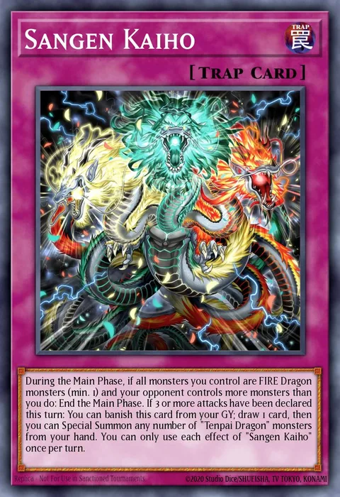 Sangen Kaiho trading card