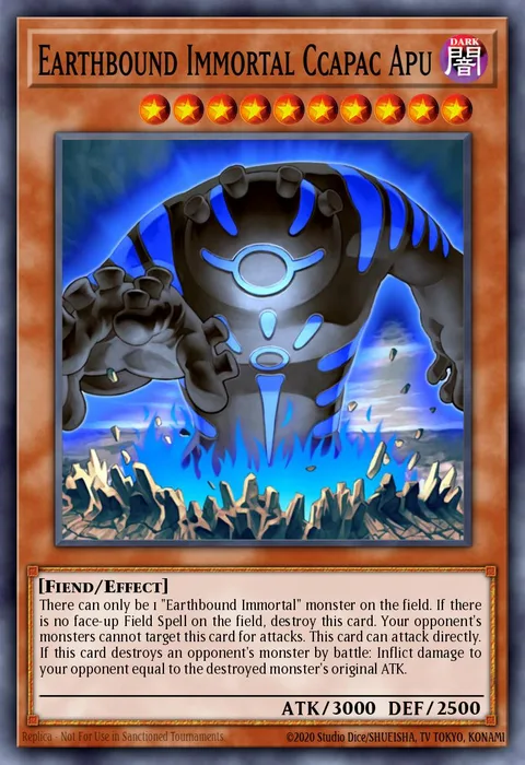 Earthbound Immortal Ccapac Apu trading card