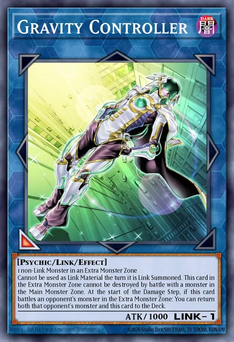 Gravity Controller trading card