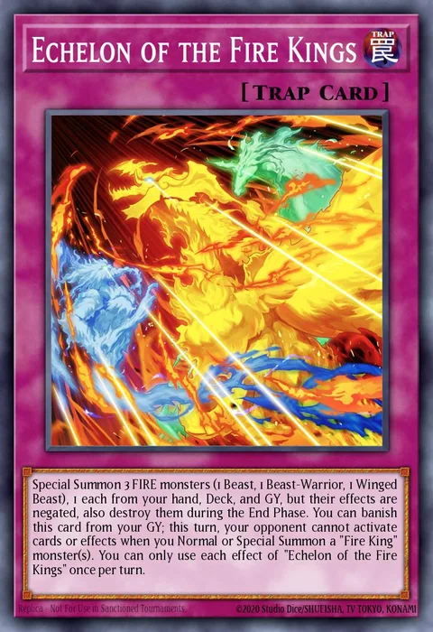 Echelon of the Fire Kings trading card