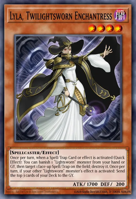 Lyla, Twilightsworn Enchantress trading card