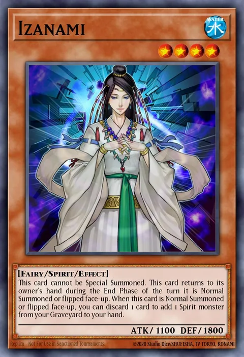 Izanami trading card