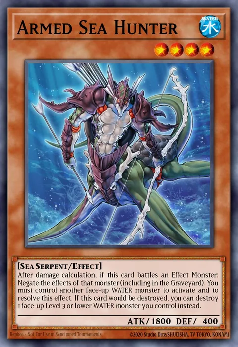 Armed Sea Hunter trading card