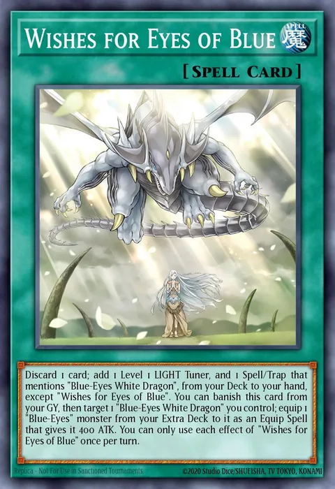 Wishes for Eyes of Blue trading card