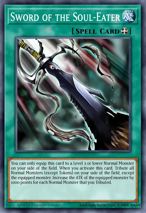 Sword of the Soul-Eater trading card