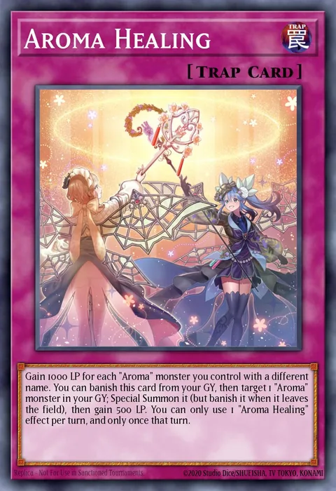 Aroma Healing trading card