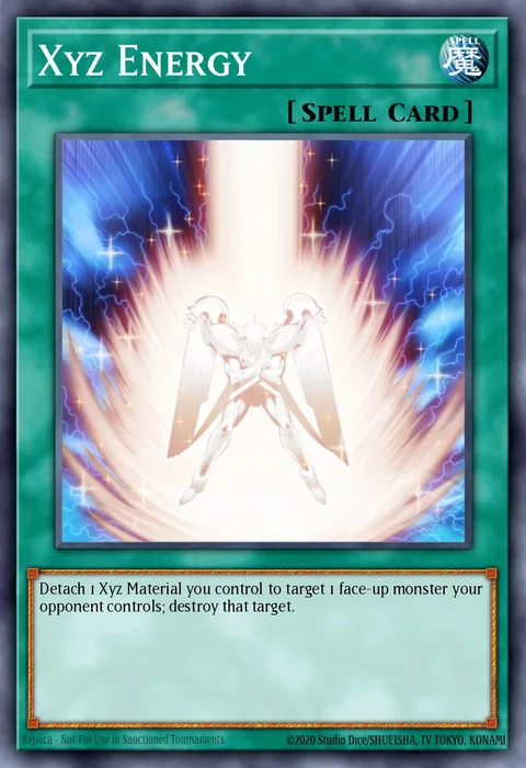 Xyz Energy trading card