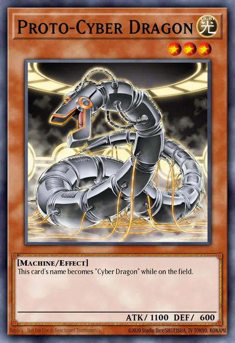 Proto-Cyber Dragon trading card