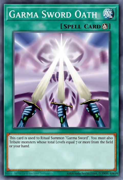 Garma Sword Oath trading card