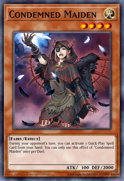 Condemned Maiden trading card