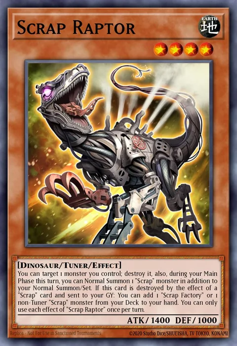 Scrap Raptor trading card