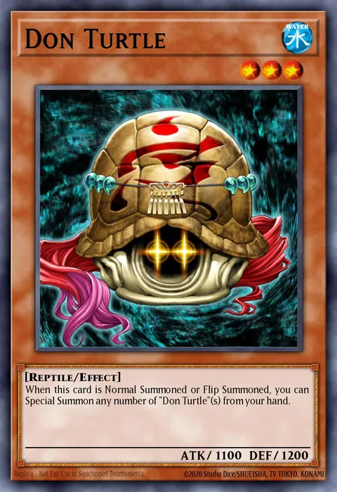 Don Turtle trading card