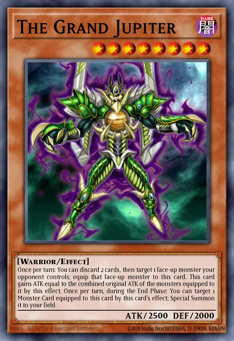The Grand Jupiter trading card
