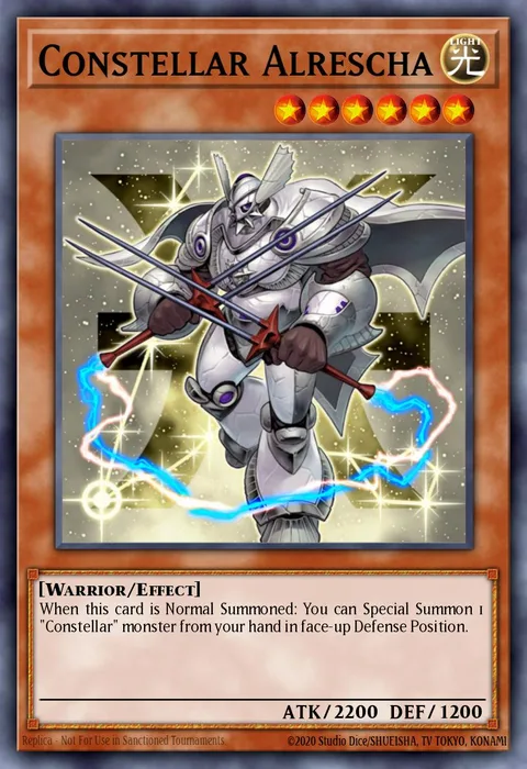 Constellar Alrescha trading card
