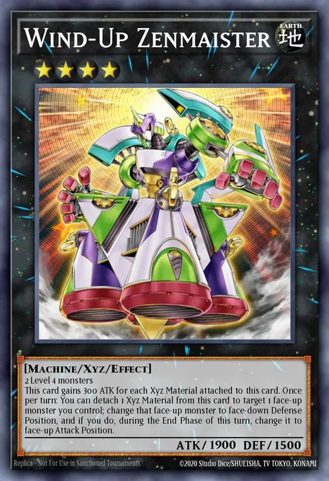 Wind-Up Zenmaister trading card