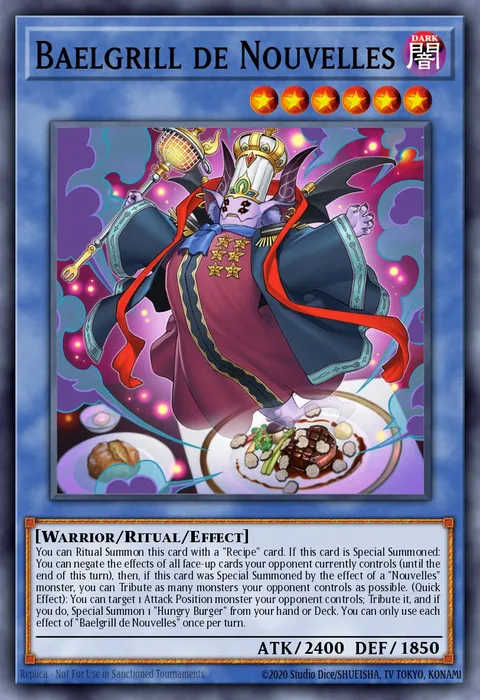 Baelgrill de Nouvelles trading card