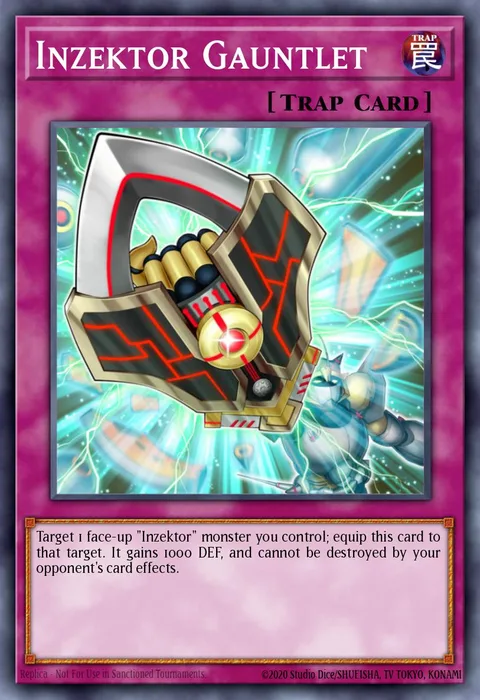 Inzektor Gauntlet trading card
