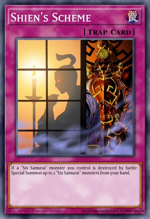 Shien's Scheme trading card