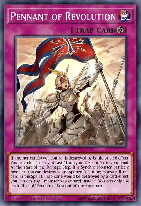 Pennant of Revolution trading card