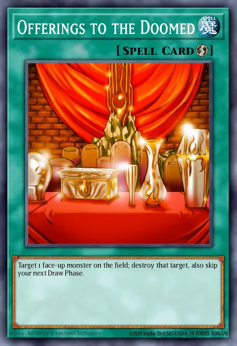 Offerings to the Doomed trading card