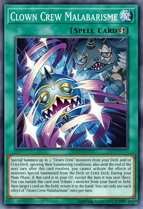 Clown Crew Malabarisme trading card