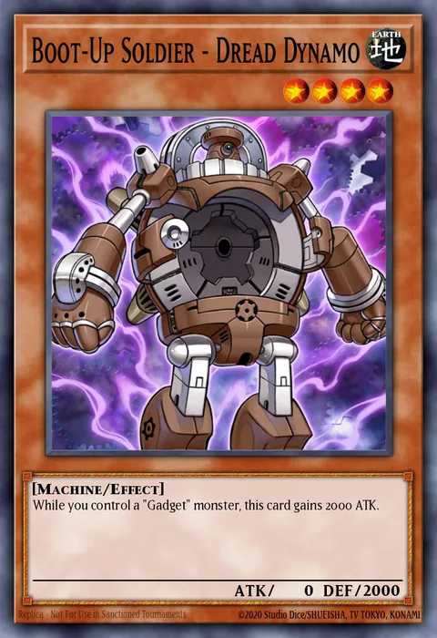 Boot-Up Soldier - Dread Dynamo trading card