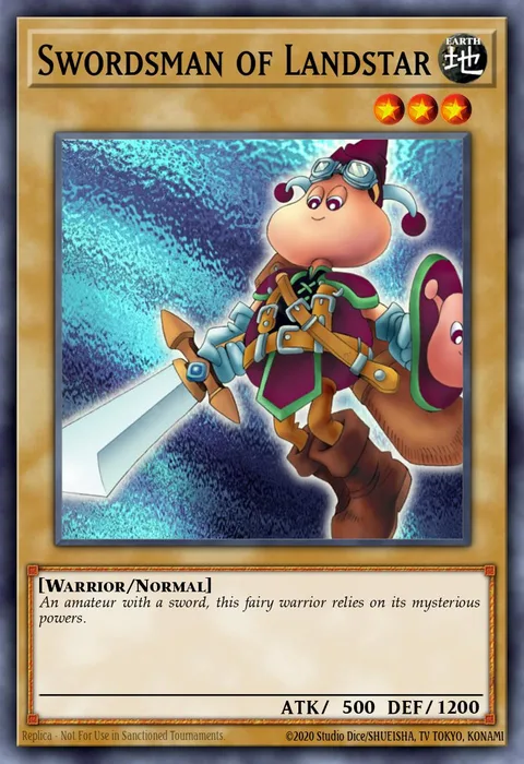 Swordsman of Landstar trading card