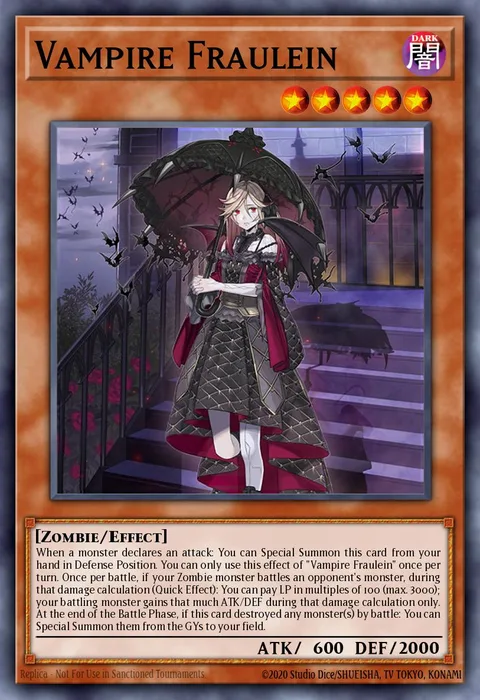 Vampire Fraulein trading card