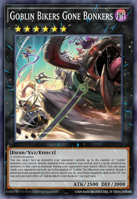Goblin Bikers Gone Bonkers trading card