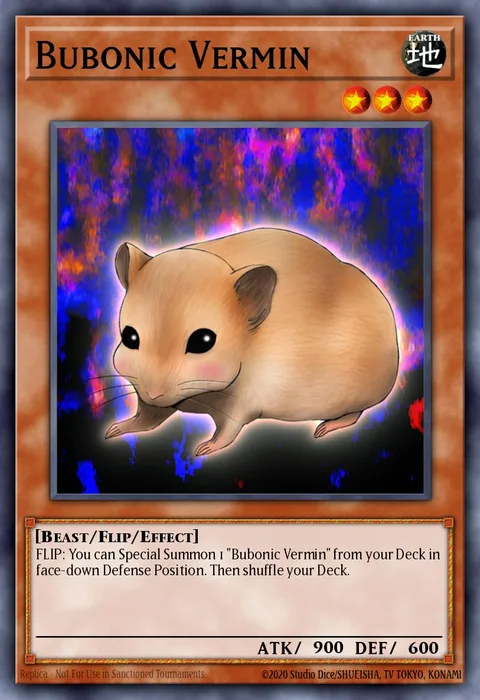 Bubonic Vermin trading card