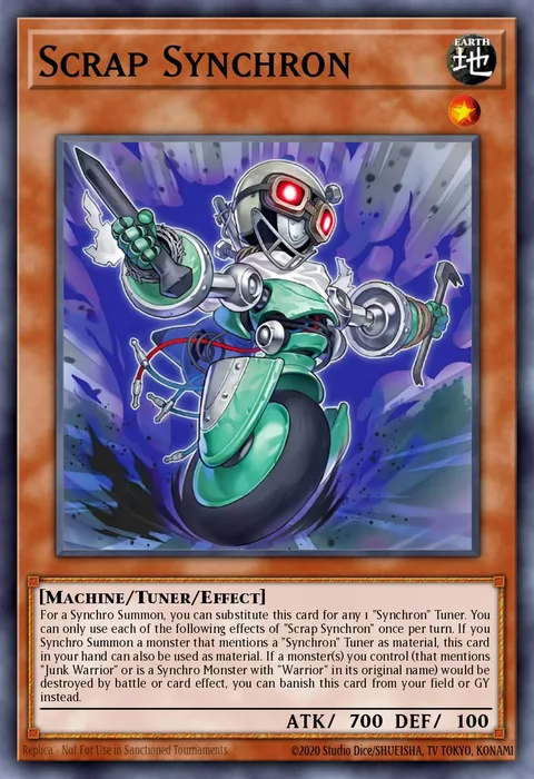 Scrap Synchron trading card