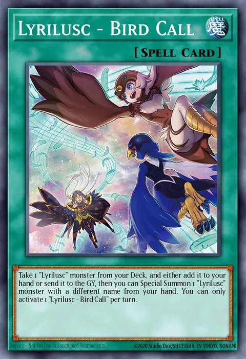 Lyrilusc - Bird Call trading card