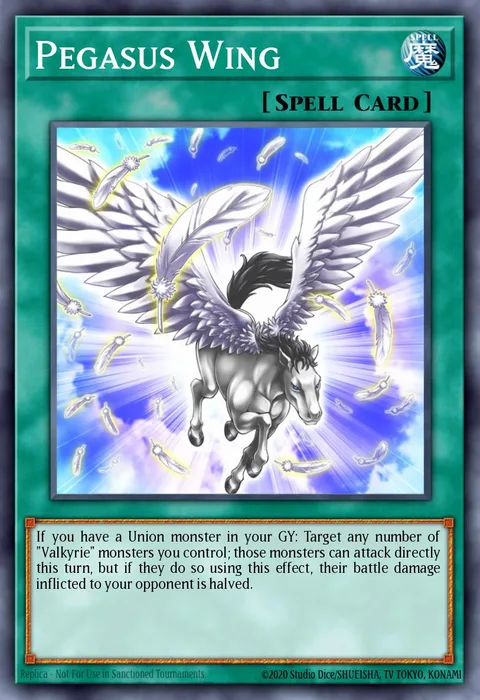 Pegasus Wing trading card