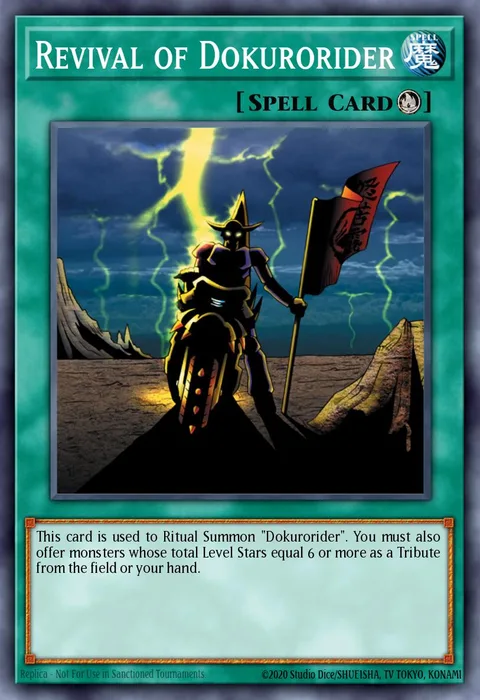 Revival of Dokurorider trading card